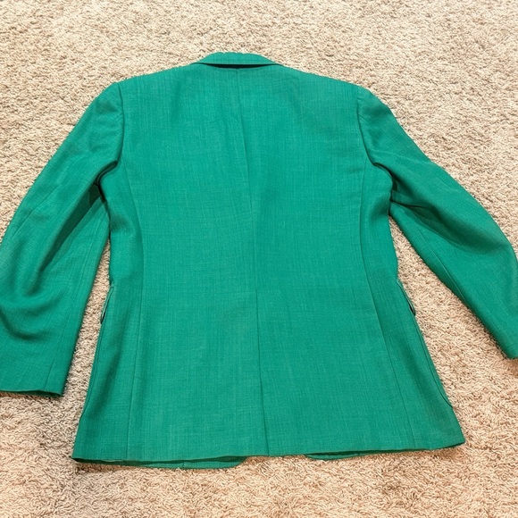 Hart Schaffner Marx Jack Nicklaus Golf Masters VINTAGE Green Blazer 35 R - Picture 11 of 11